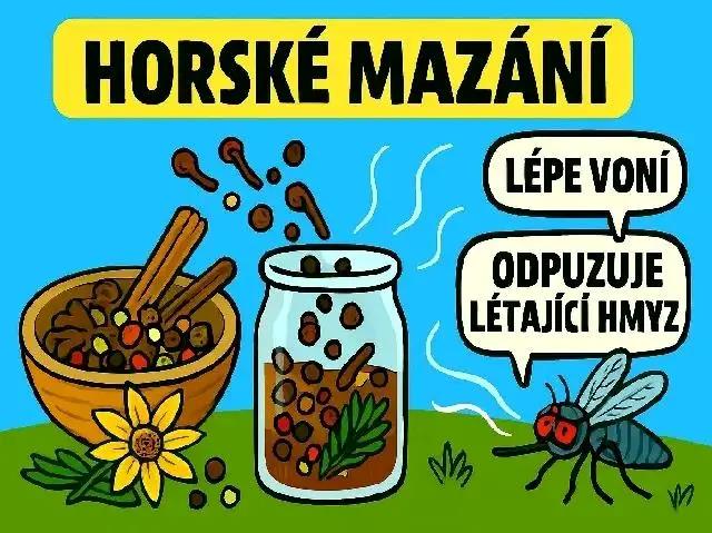 Horské mazání s hřebíčkem